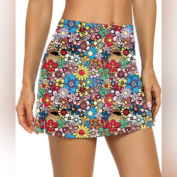 Tennis Skirt for Women Golf Athletic Active-wear Skorts with Pocket - Picture 9 of 13